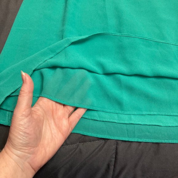 Naked Zebra Womens Off the Shoulder Sleeveless Blouse - Picture 7 of 16